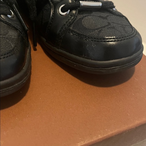 Coach Zany Black high-top sneaker Women 8 PreOwned - Picture 5 of 14